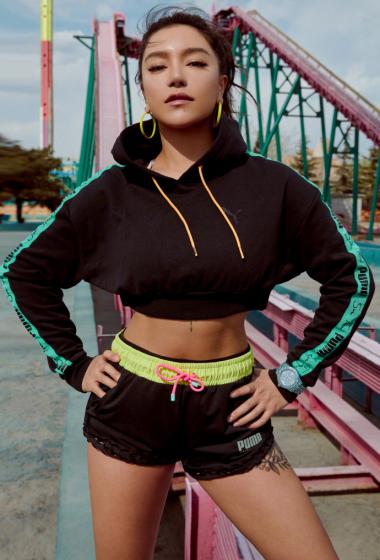 江映蓉时髦运动风街拍写真图片66