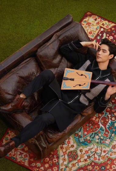 阿云嘎复古长发写真图片46