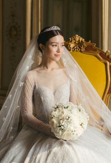 文咏珊浪漫优雅婚纱图片813