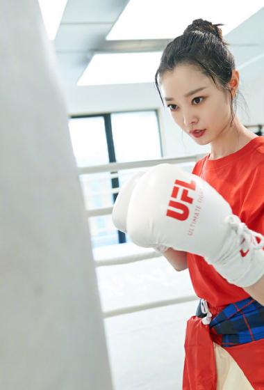 宋轶运动拳击大片写真图片18