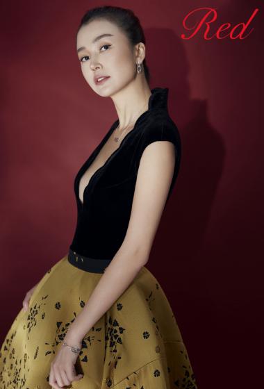 姚星彤性感优雅写真图片99