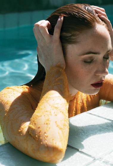 星云凯伦吉兰性感杂志封面写真图片67