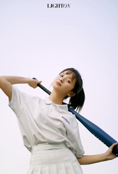 厉嘉琪纯白运动风写真图片19