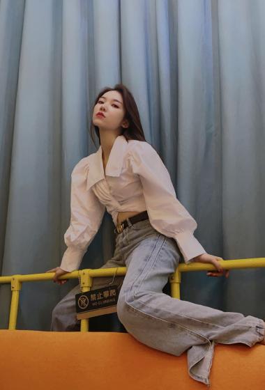 宁心露脐装性感写真图片56