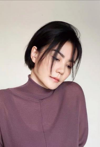 王菲针织衫气质清冷显高级感写真图片