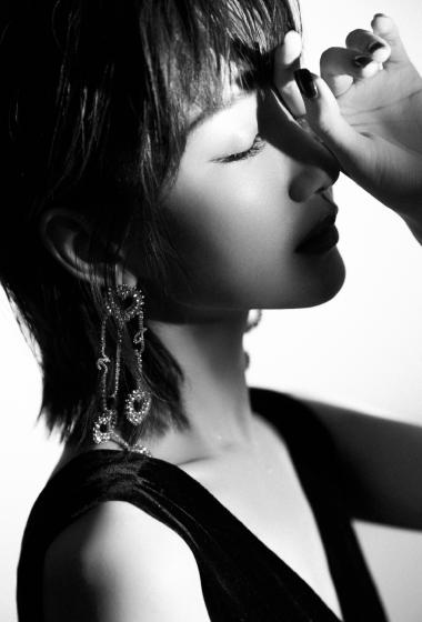 毛晓彤深v黑裙性感写真图片39