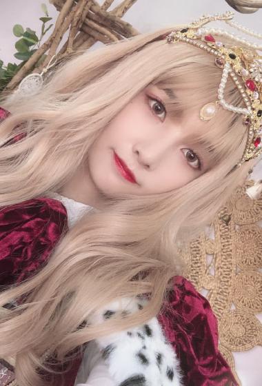 赵粤金发洛丽塔甜美自拍照图片511