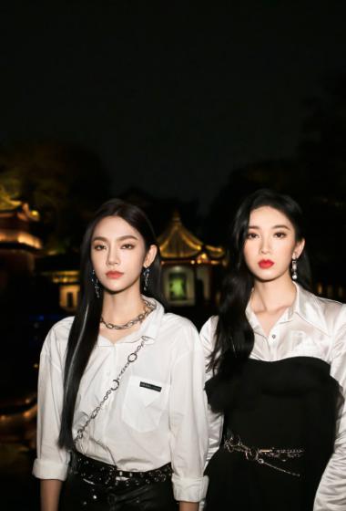 曾可妮刘令姿黑白搭配写真图片58