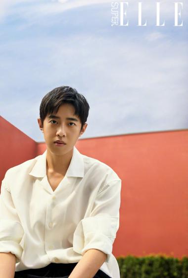 梁靖康白衬衫帅气写真图片56