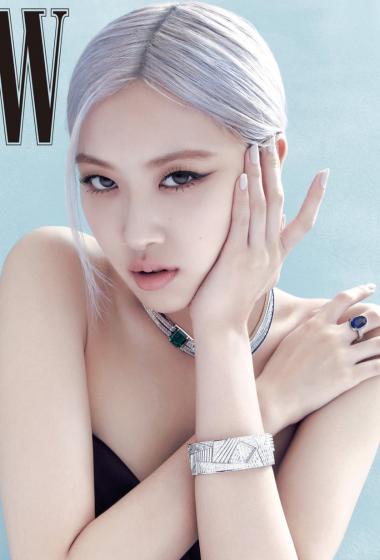 blakpink朴彩英抹胸裙美肩雪肤写真图片89