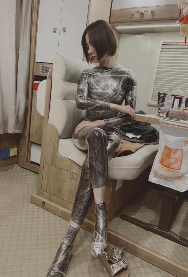 胡冰卿保鲜膜性感俏皮写真图片36