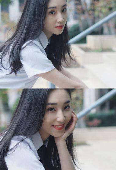 葛施敏甜美制服生日写真图片1010