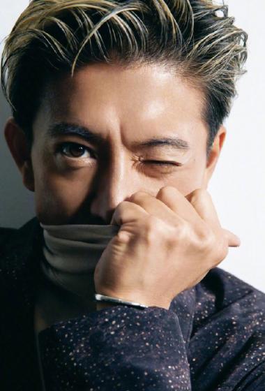 木村拓哉风衣成熟帅气魅力写真图片55