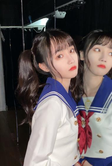 性感美女明星宋昕冉制服写真图片37