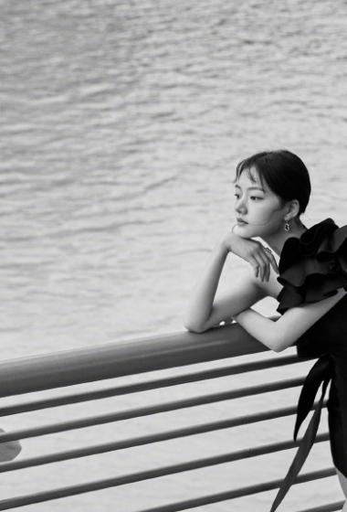 任敏黑白光影质感大片写真图片89