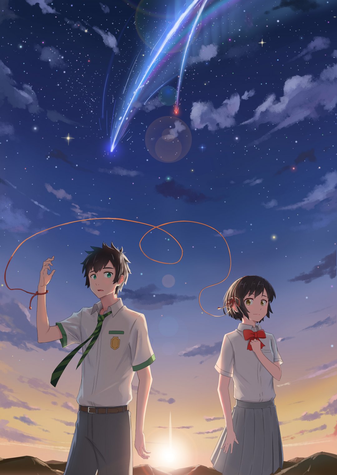 your name 你的名字5k豎屏,高清圖片,手機壁紙