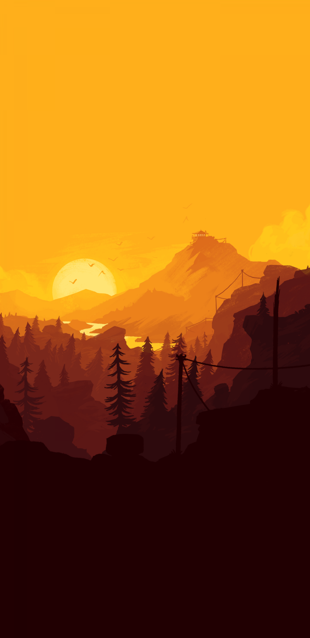firewatch看火人,高清图片,手机壁纸