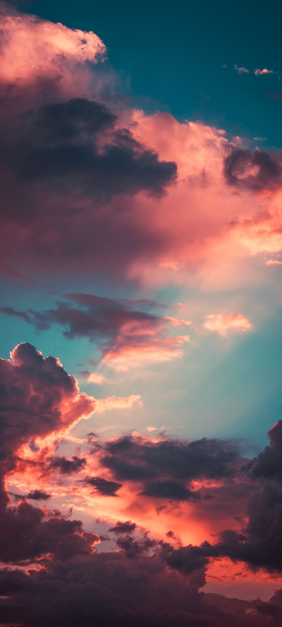 粉红的天空超清 适配三星s20,高清图片,手机壁纸