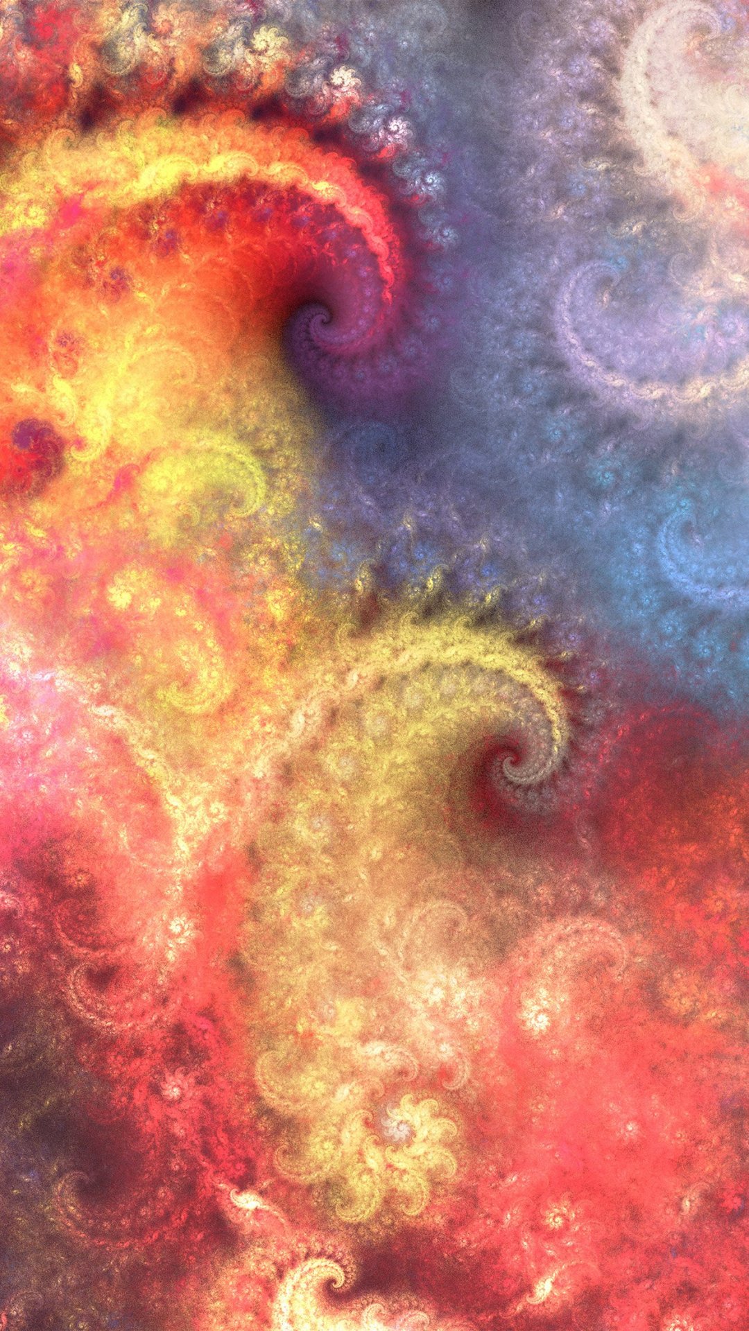 炫彩的花纹个性手机桌面背景,高清图片,手机壁纸