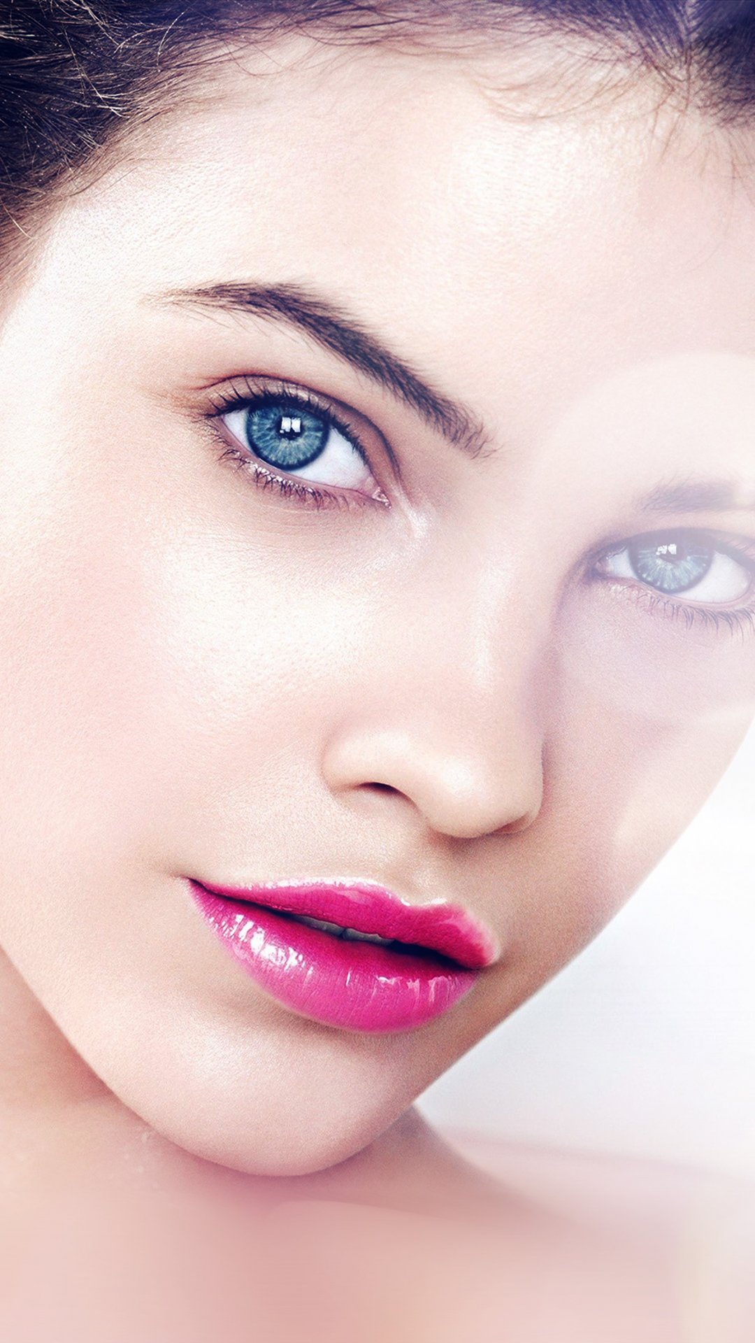 欧美红唇美女头像系列