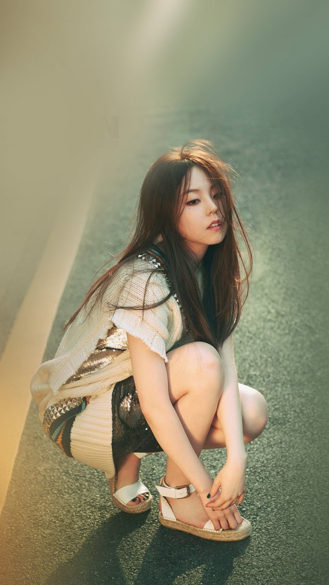 长发韩国美女清新下载