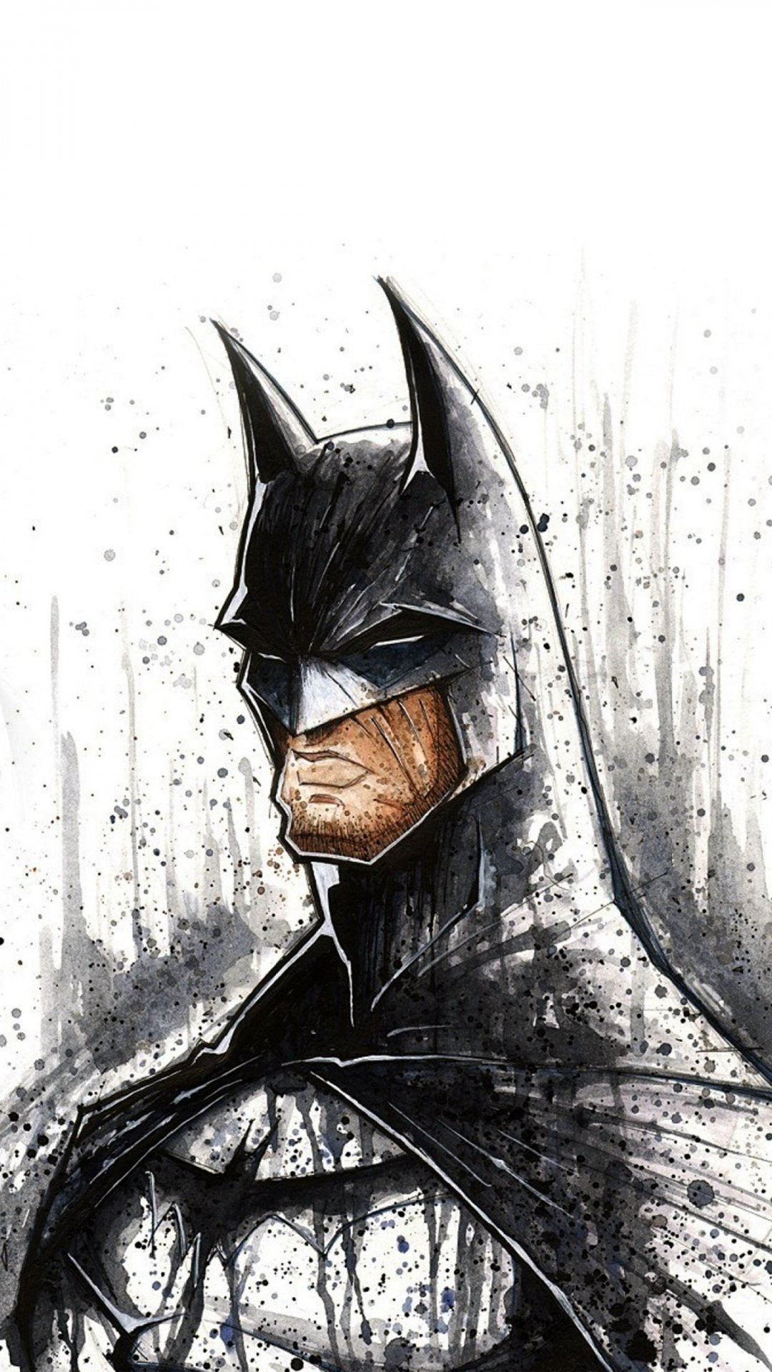 卡通蝙蝠侠手机背景图片免费下载