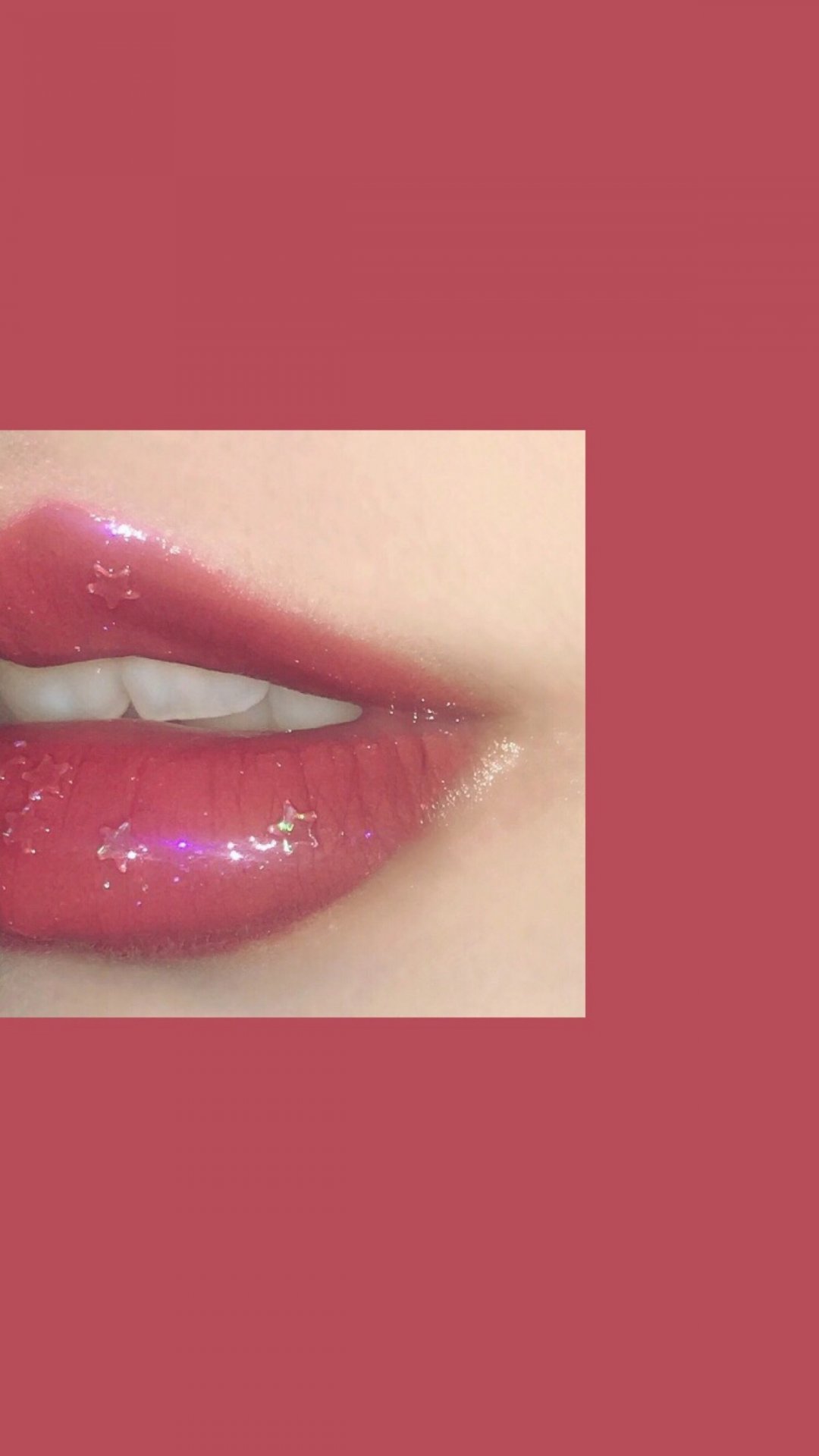 嘴唇好看的唇彩精美粉色系女人红唇