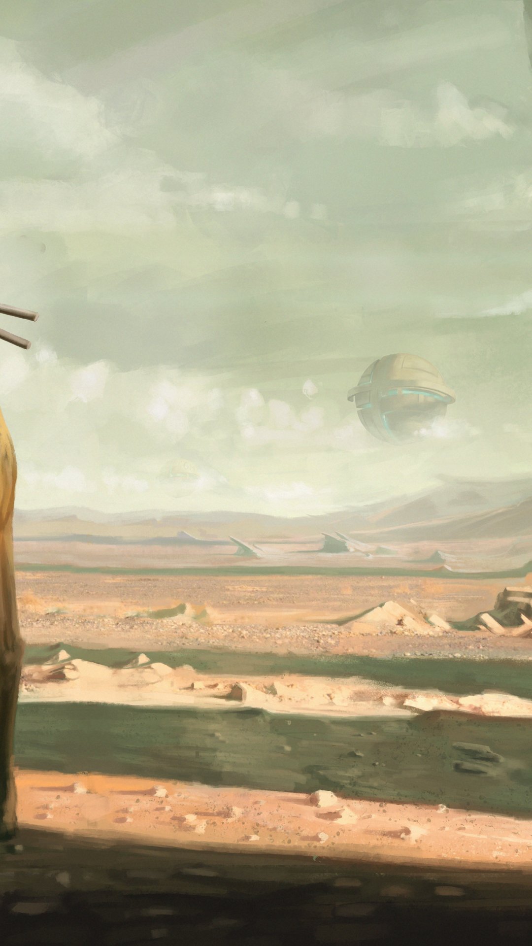 火星上的景色科幻