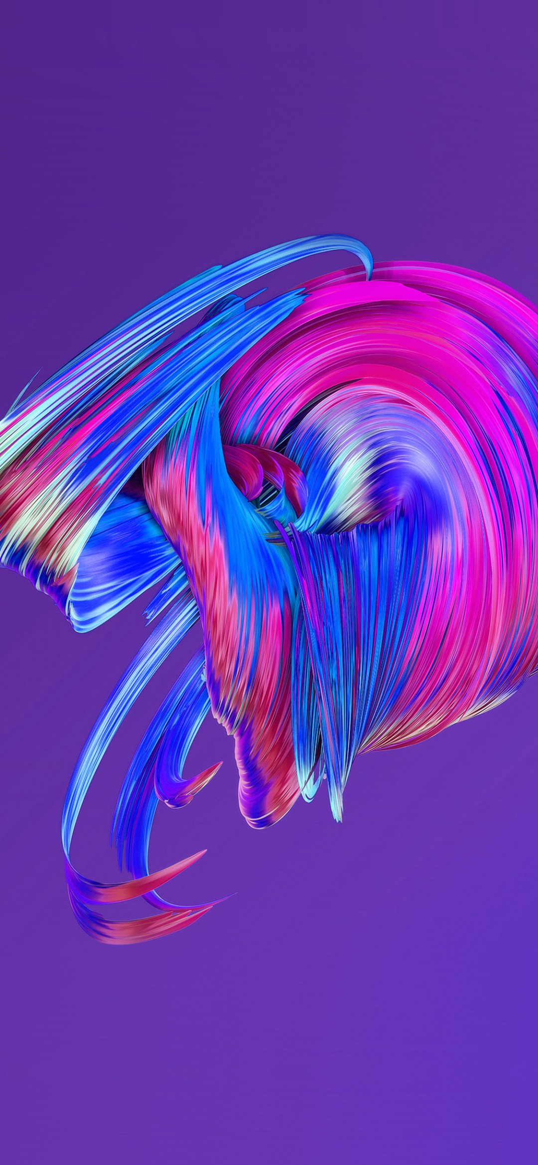 旋涡抽象创意油彩高清