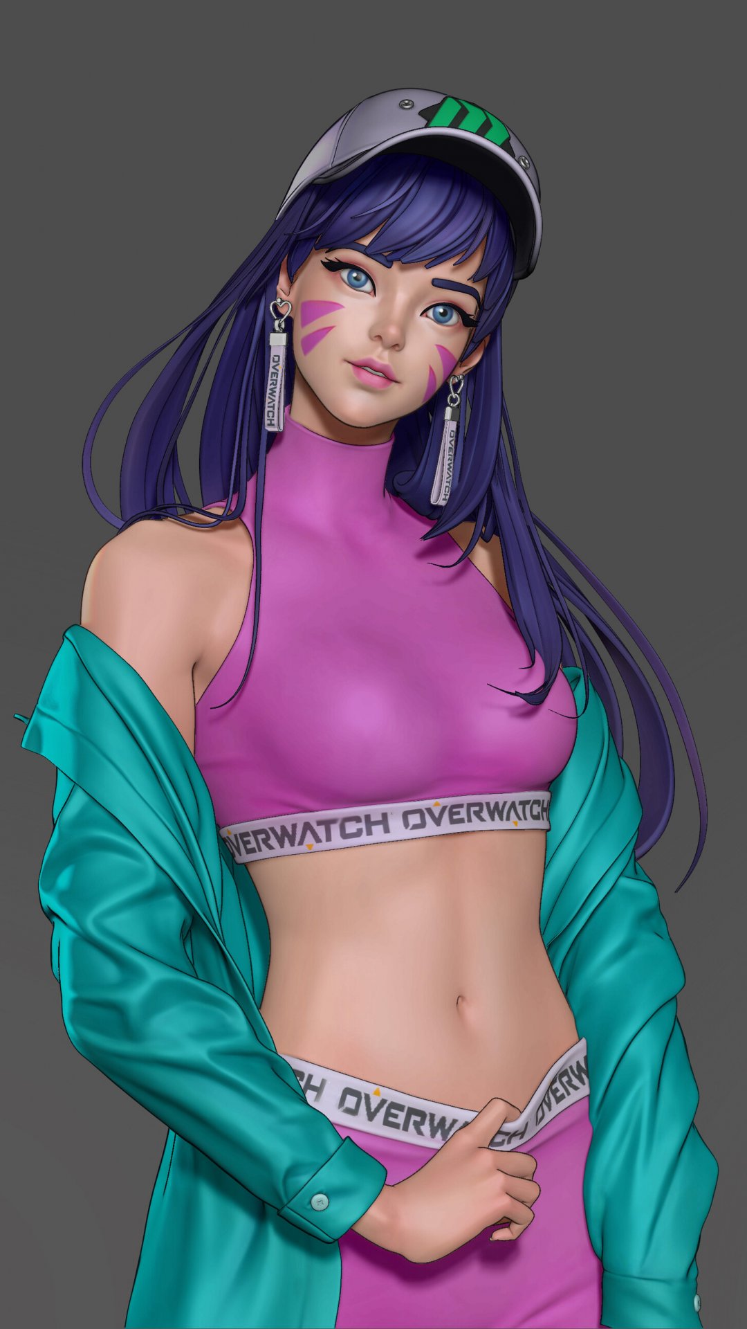 专为iphone12定制纯色背景运动装美女高清,高清图片,手机壁纸