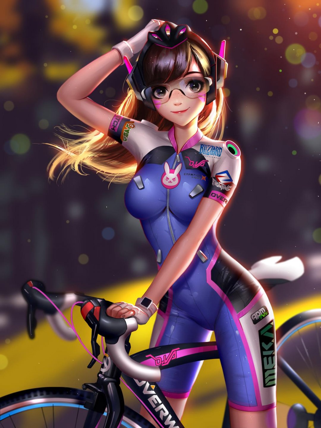 守望先锋dva角色10,高清图片,手机壁纸