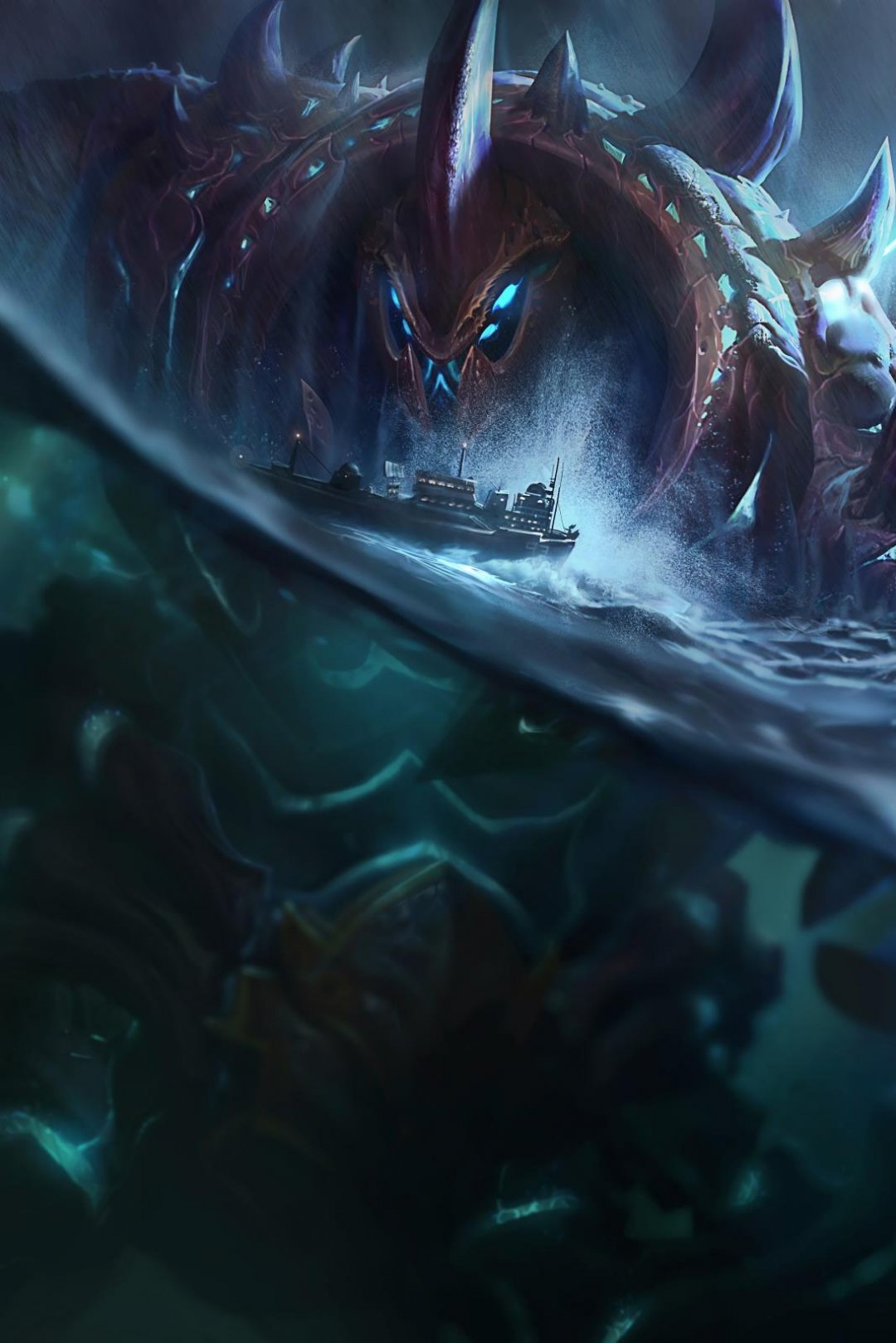 英雄联盟厄加特三只手无畏战车深海巨蟹皮肤14