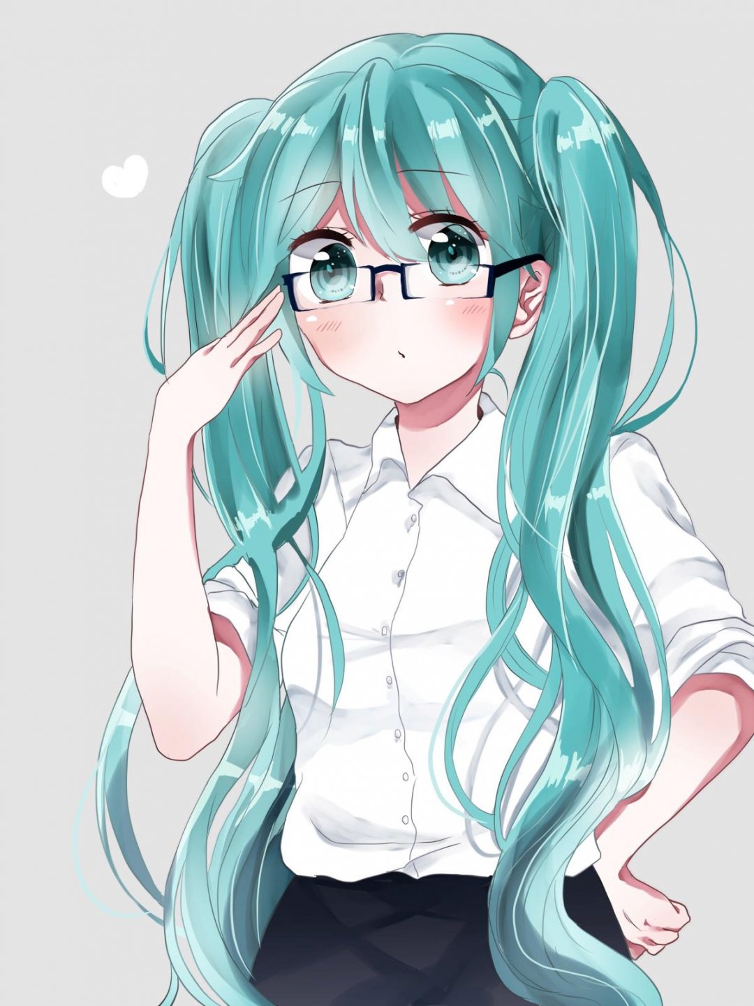 懵懂萝莉初音未来米库miku葱娘公主殿下