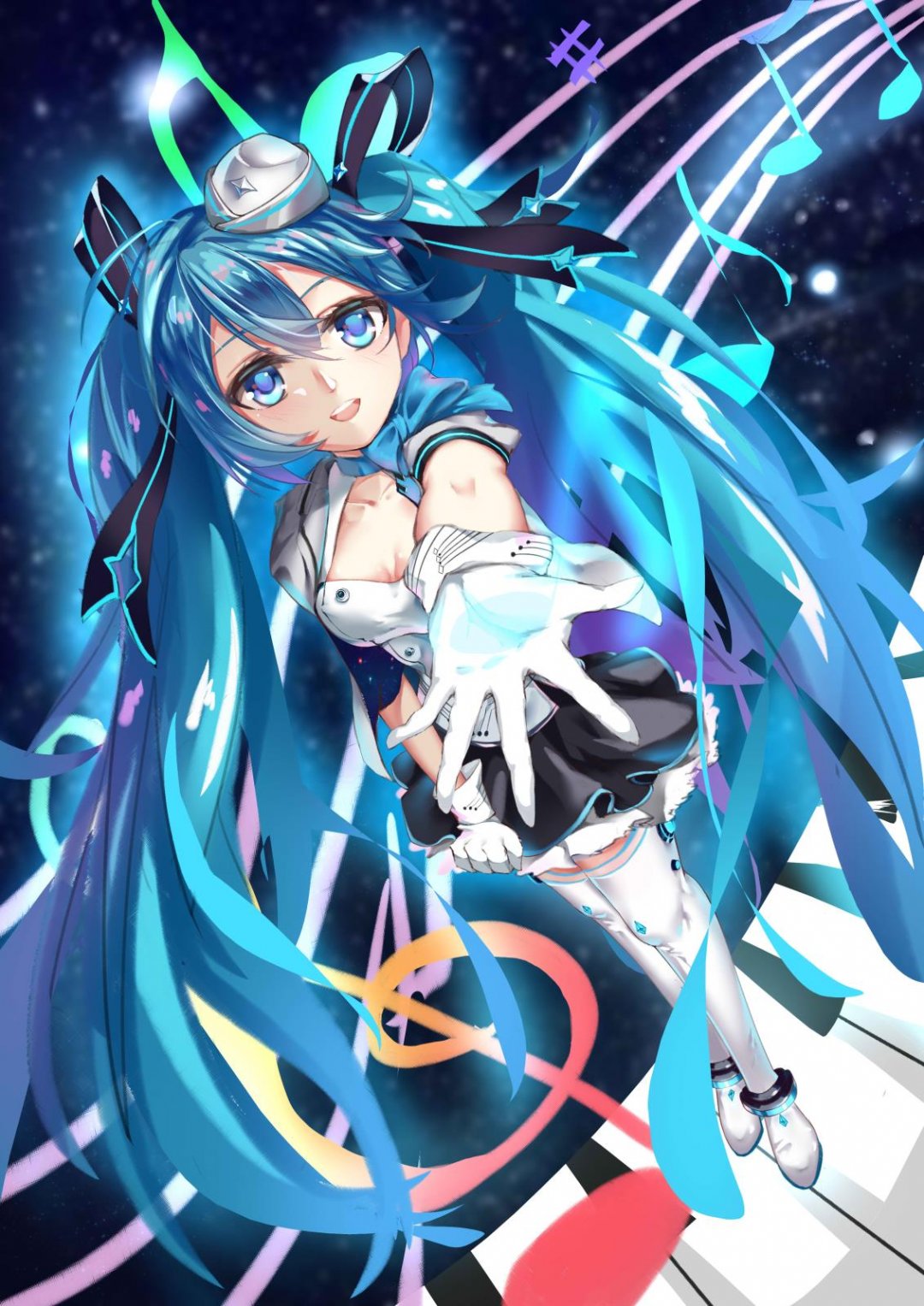 盛装邀请初音未来米库miku葱娘公主殿下