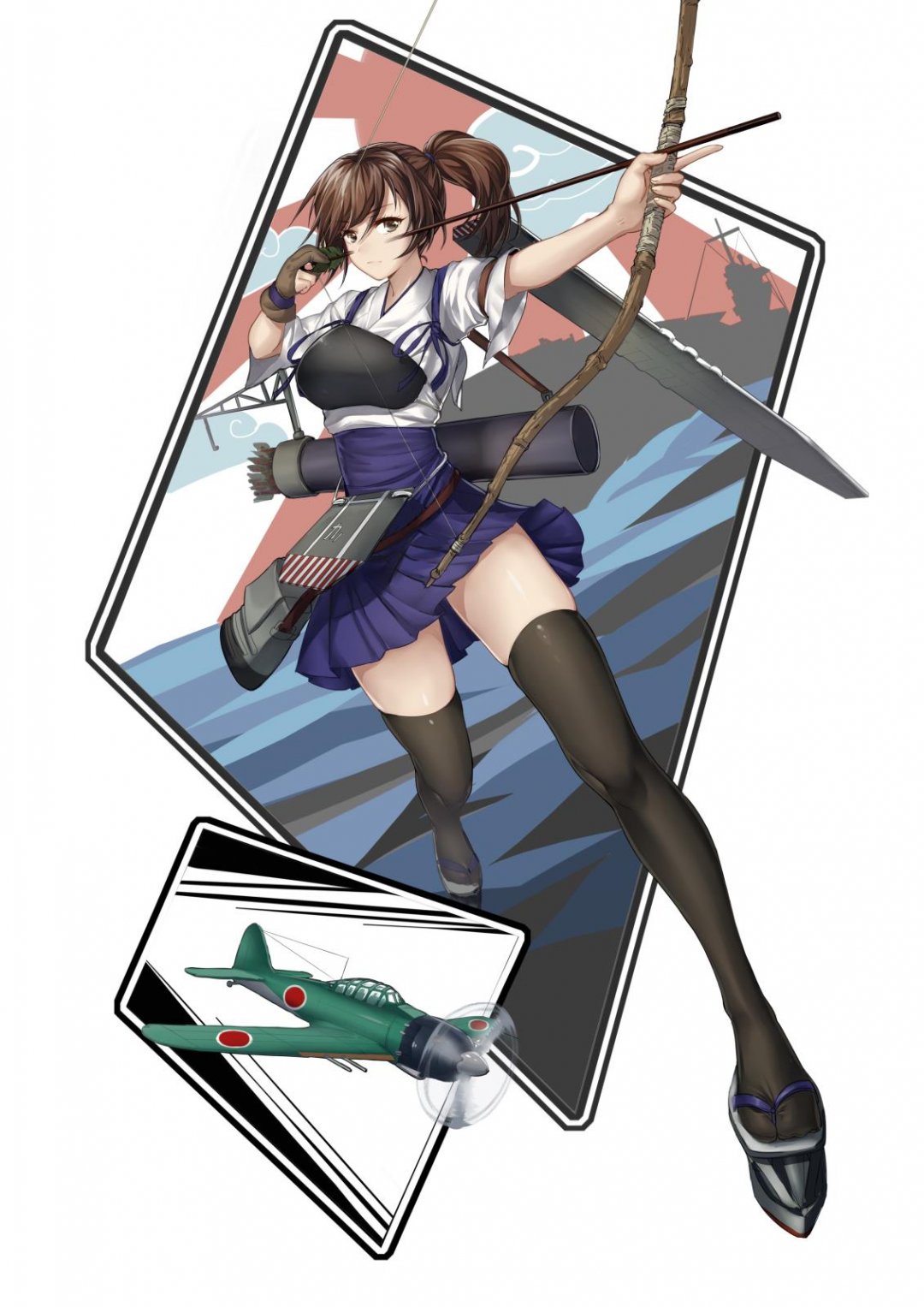 舰队collection赤城加贺吹雪川内51