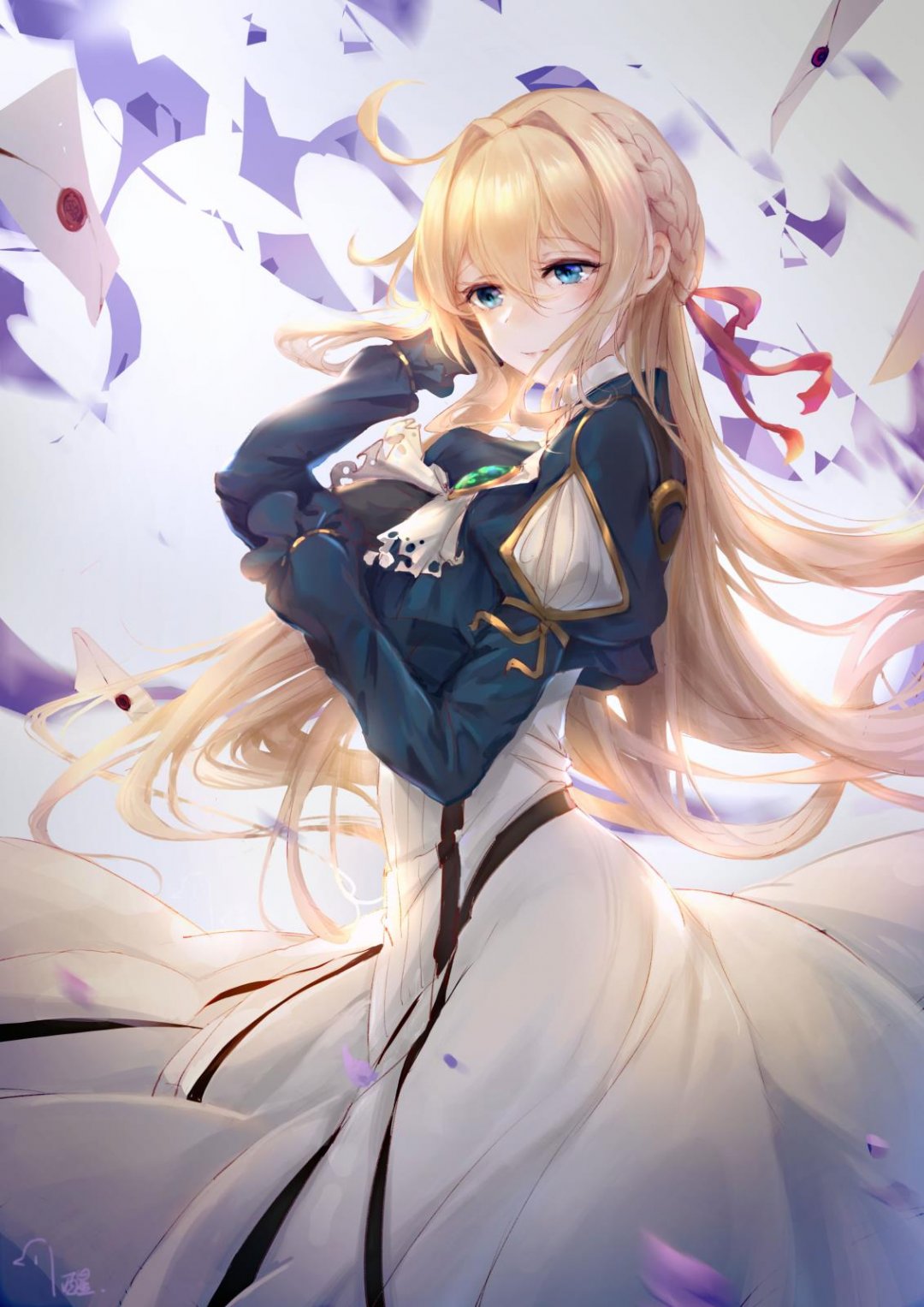 紫罗兰永恒的花园薇尔莉特伊芙加登可爱清纯