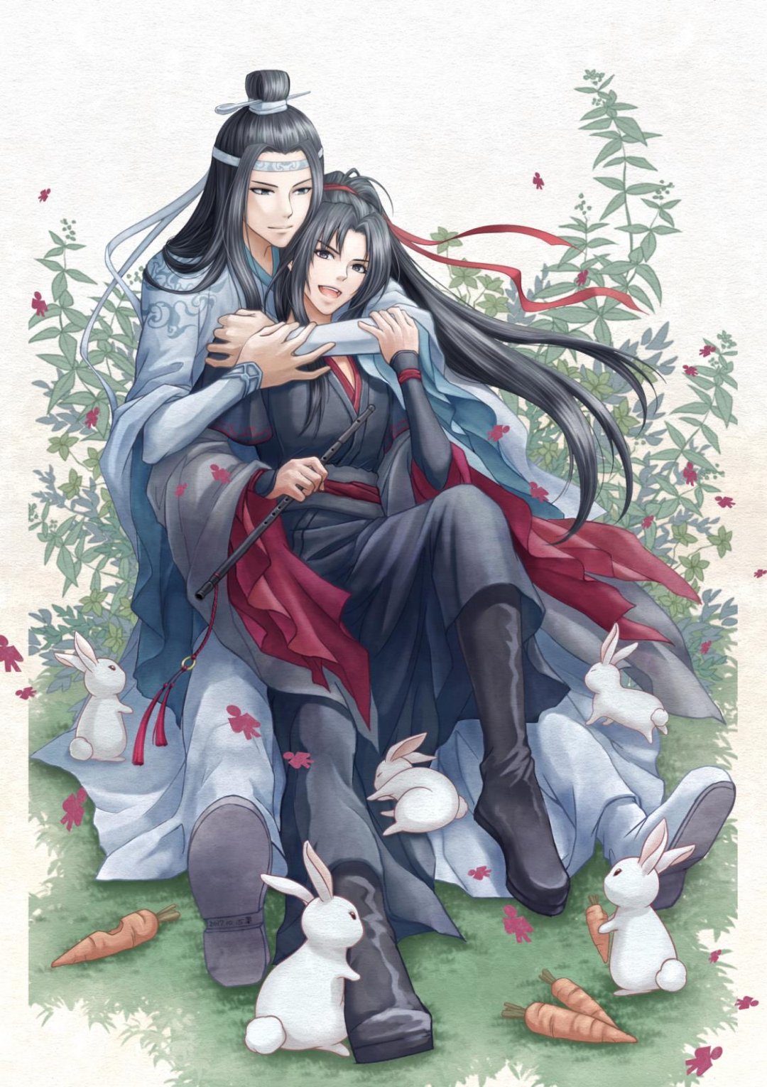 魔道祖师魏婴魏无羡蓝湛蓝忘机23,高清图片,手机壁纸