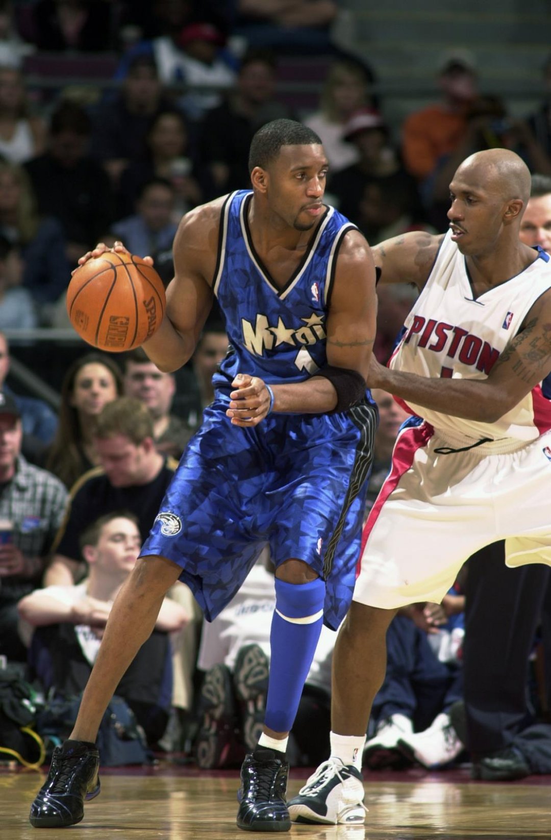 nba火箭队球星麦迪麦蒂t-mac背身单打比卢普斯,高清图片,手机壁纸