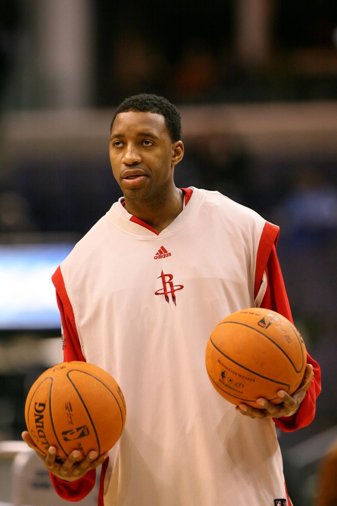 nba火箭队球星麦迪麦蒂tmac训练赛