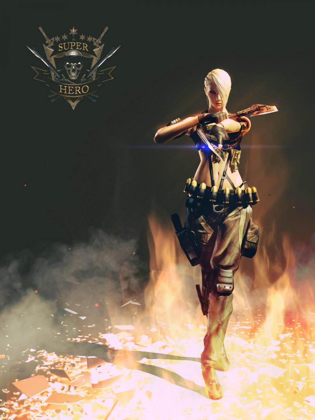 穿越火线cf复仇者斧头