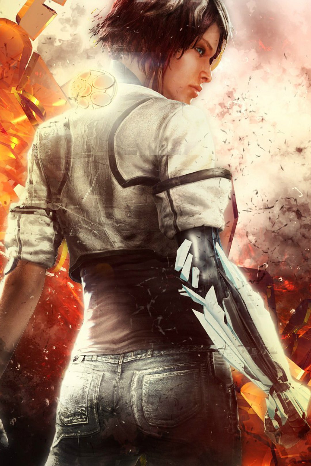 鬼泣5系列性感女主,高清图片,手机壁纸