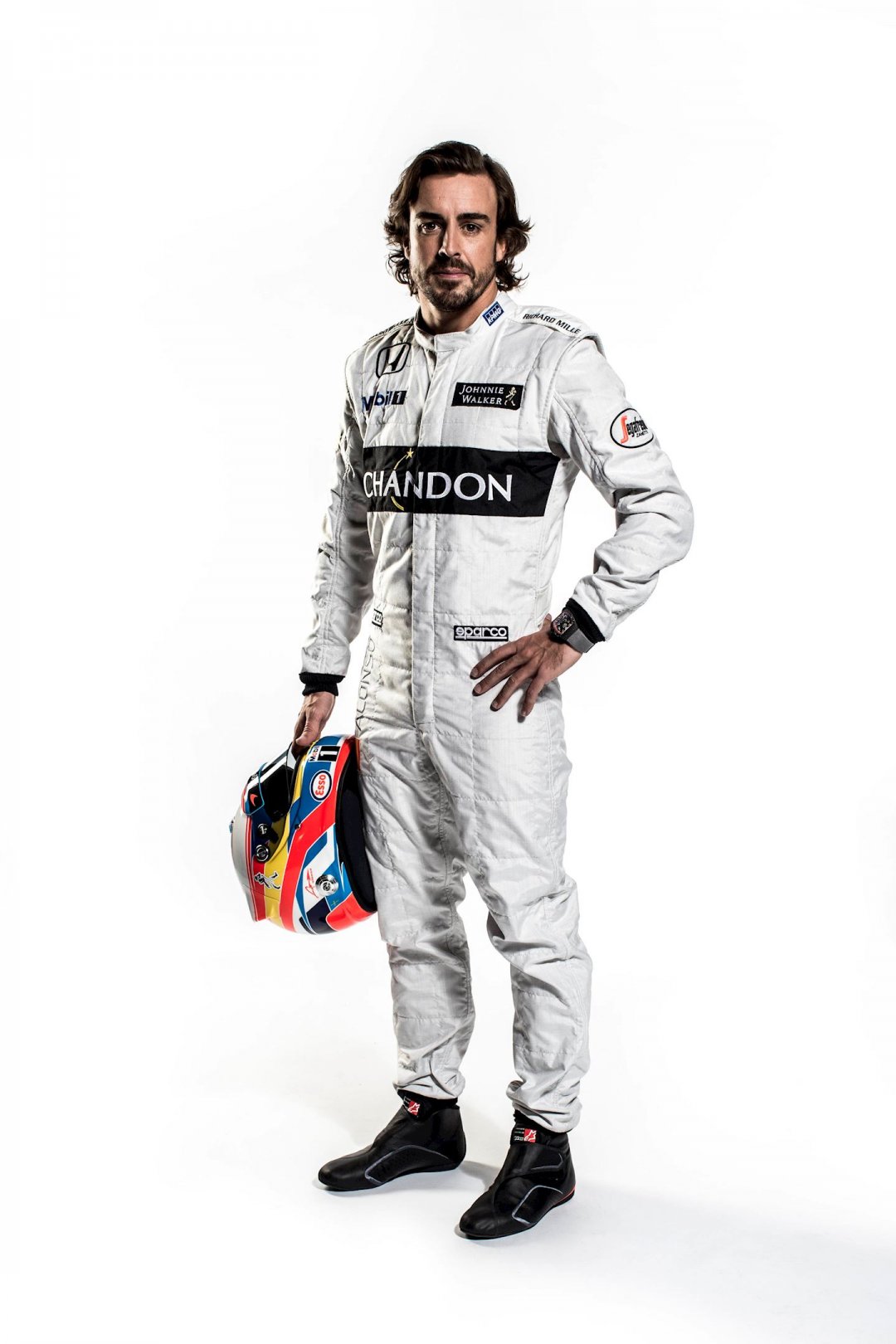 f1方程式赛车手费尔南多阿隆索本田官方选手照片