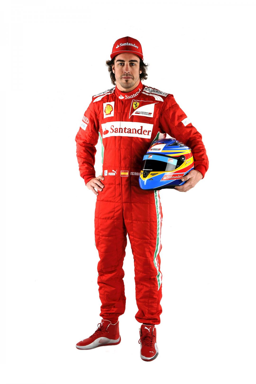 f1方程式赛车手费尔南多阿隆索法拉利队服