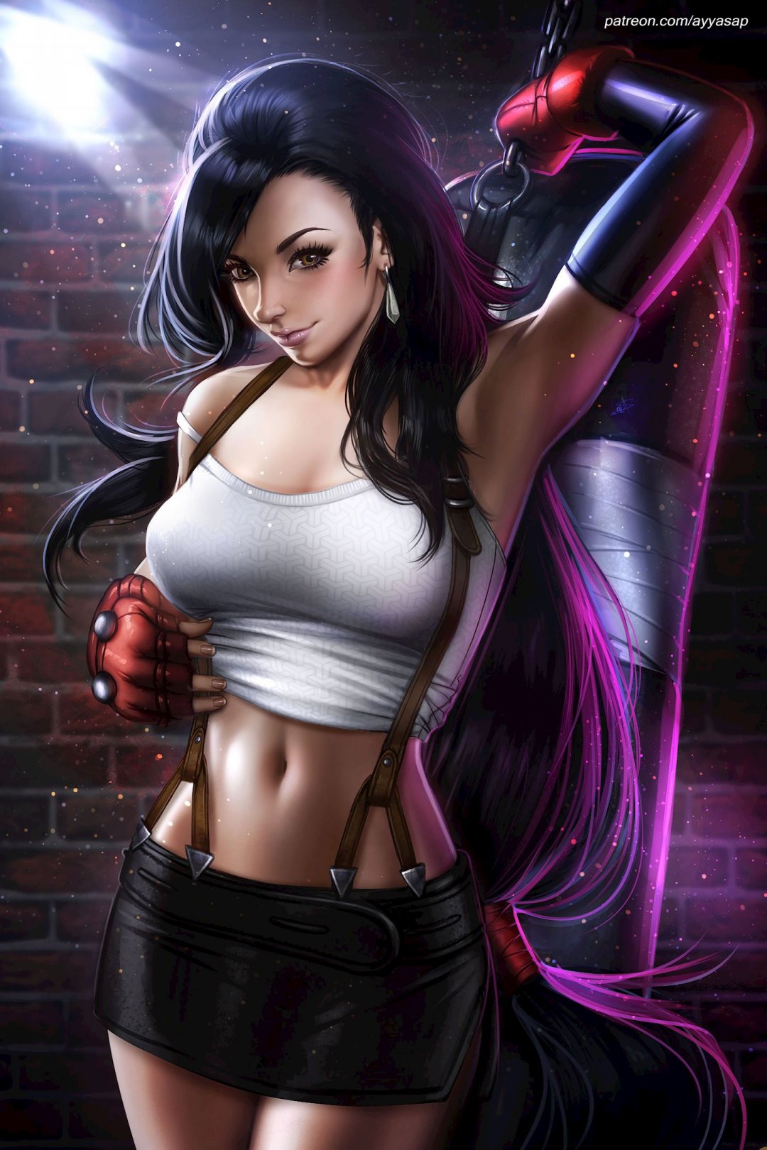 最终幻想系列ff7 蒂法tifa_by_ayyasap