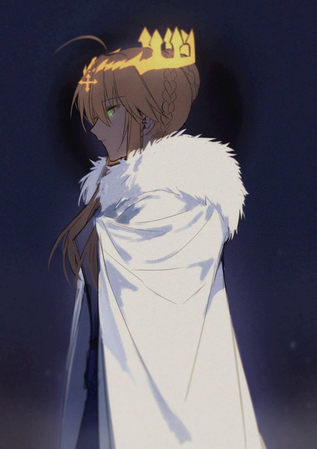 个人写真侧颜阿尔托利亚潘德拉贡lancerfate