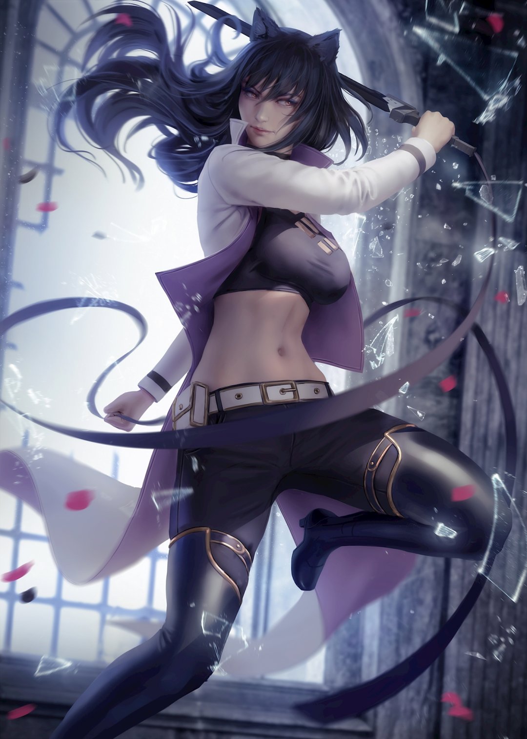 布蕾克·贝拉多娜blake《rwby》女主