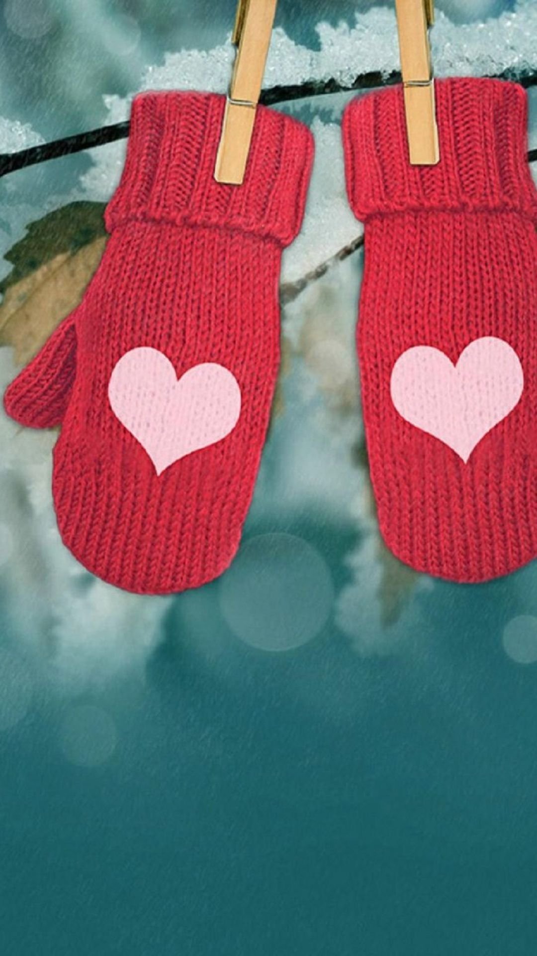 羊毛手套,高清图片,手机壁纸