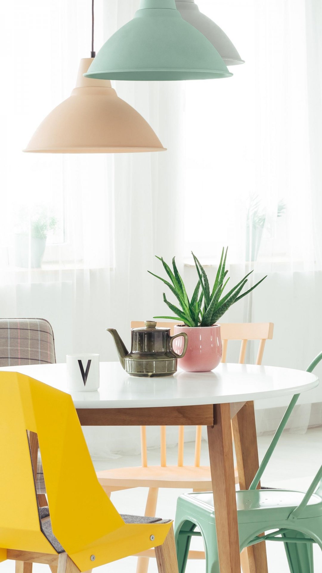 餐厅的装饰,高清图片,手机壁纸