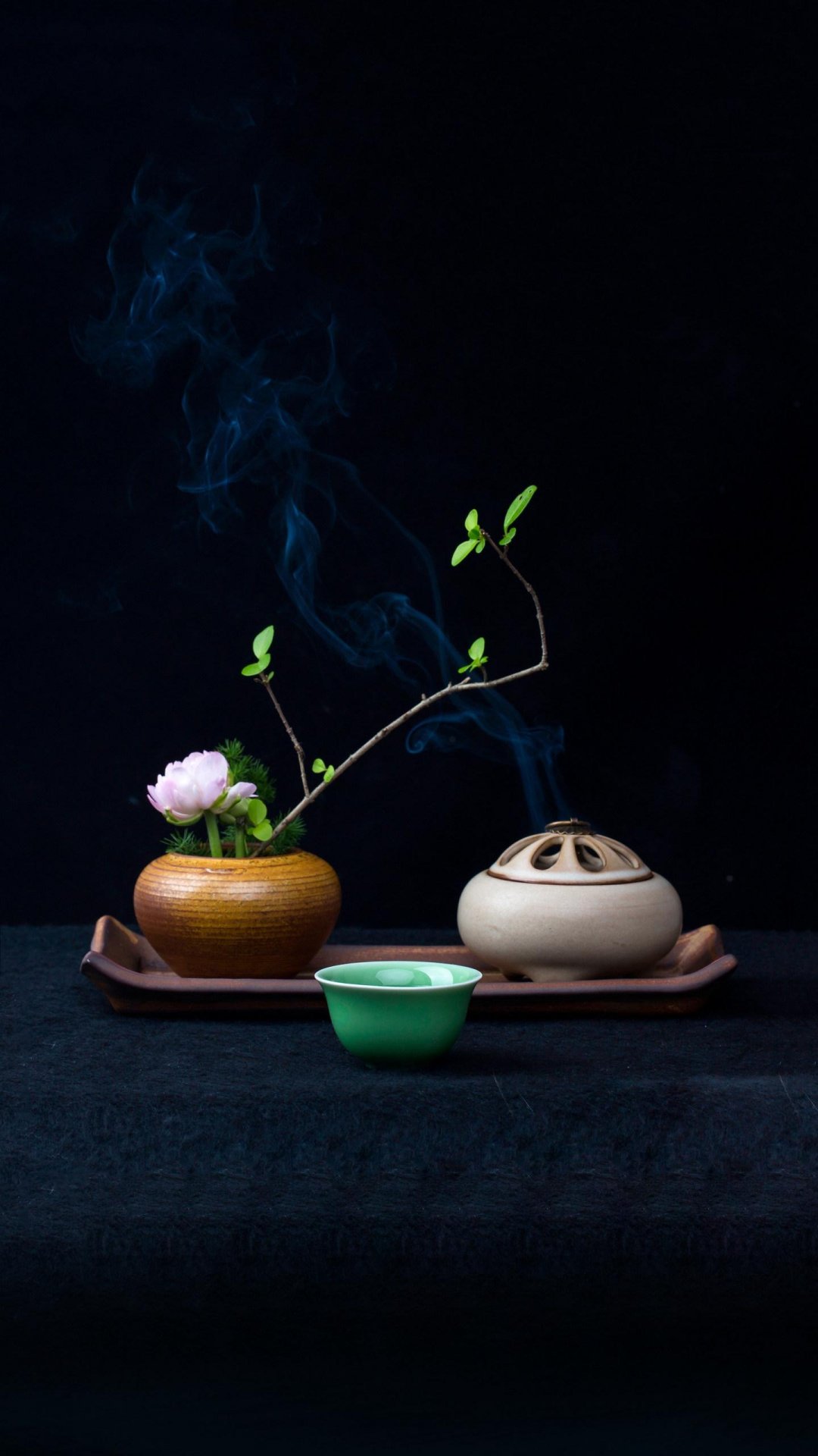 香炉花插,高清图片,手机壁纸