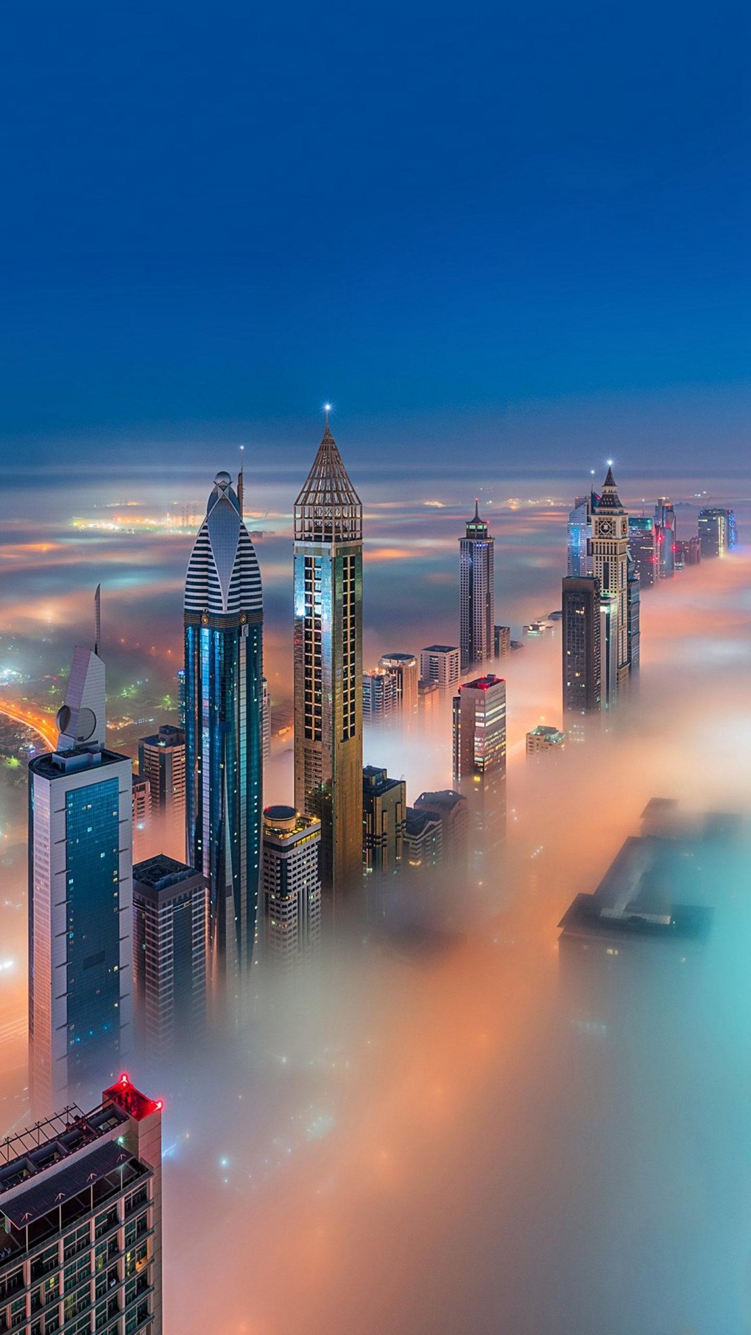 上帝视角看迪拜